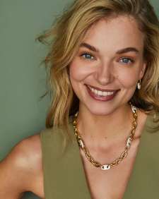 Bailey Gold Pave Convertible Statement Necklace in White CZ