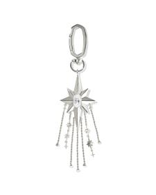 Fate Star Silver Bag Charm