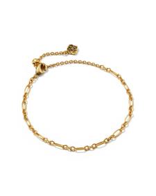 Fate Vintage Gold Set of 2 Delicate Chain Bracelets