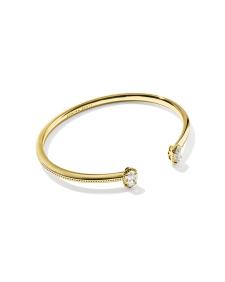 Mini Elton Luxe Gold Cuff Bracelet