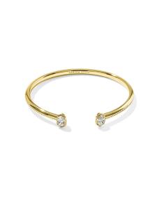 Mini Elton Luxe Gold Cuff Bracelet