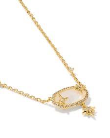 Elisa Star Gold Short Pendant Necklace