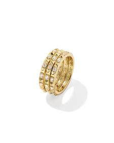 Fate Gold Ring Set of 3
