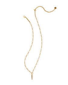 Fate Vintage Gold Short Pendant Necklace