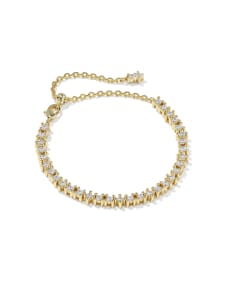 Fate Gold Tennis Bracelet