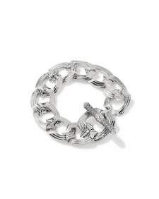 Nova Silver Link and Chain Bracelet