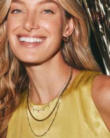 Kassie Chain Necklace in Gold