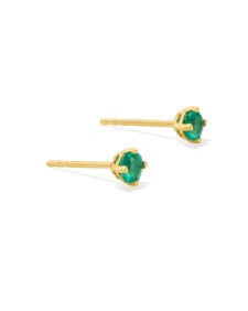 Maisie 18k Yellow Gold Vermeil May Stud Earrings