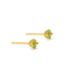 Maisie 18k Yellow Gold Vermeil August Stud Earrings
