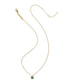 Davie Star 18k Gold Vermeil Short Pendant Necklace