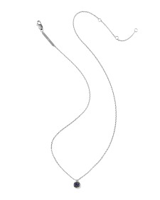 Davie Star Sterling Silver Short Pendant Necklace