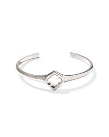 Dira Open Frame Sterling Silver Cuff Bracelet