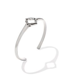 Dira Open Frame Sterling Silver Cuff Bracelet