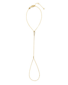 Sparkle 18k Gold Vermeil Hand Chain
