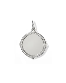 Star of David Sunray Sterling Silver Charm
