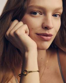 Dira Open Frame Cuff Bracelet