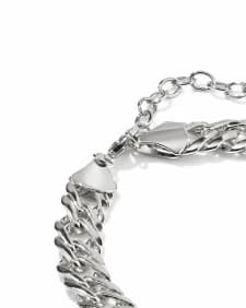 Ellison Silver Chain Bracelet