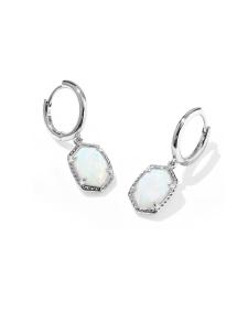 Daphne Frame Huggie Earrings