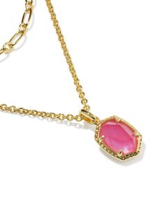 Daphne Gold Frame Multi Strand Necklace