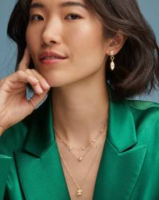 Reversible Davie Short Pendant Necklace 