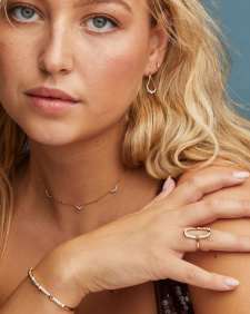 Sophee Small Open Frame Earrings 