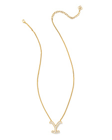 Yellow Rose by Kendra Scott x Yellowstone™ Dutton Pendant Necklace