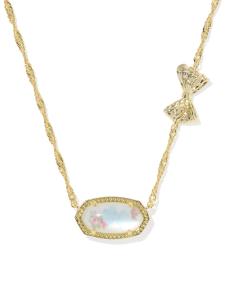 Kendra Scott x LoveShackFancy Bow Elisa Necklace