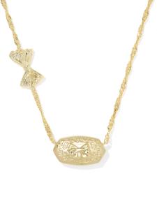 Kendra Scott x LoveShackFancy Bow Elisa Necklace