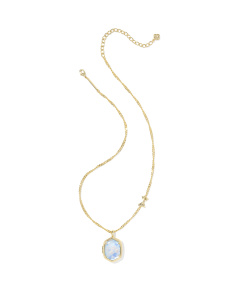 Kendra Scott x LoveShackFancy Daphne Gold Locket Necklace