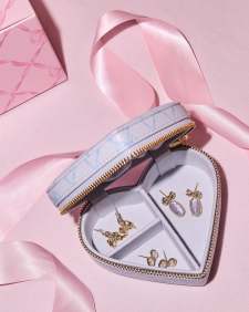 Kendra Scott x LoveShackFancy Small Zip Jewelry Case