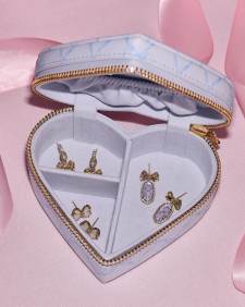 Kendra Scott x LoveShackFancy Small Zip Jewelry Case