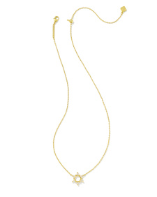 Star of David Crystal Short Pendant Necklace