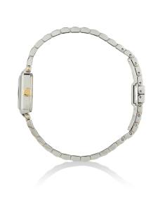 Adela Two Tone Stainless Steel Watch in Ivory Mother-of-Pearl