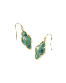 Abbie Gold Drop Earrings