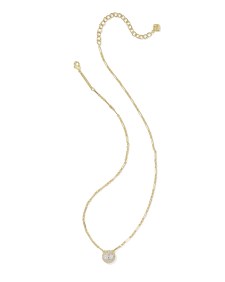 Bella Gold Short Pendant Necklace
