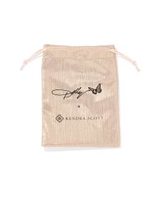 Dolly Parton x Kendra Scott Butterfly Vintage Gold Huggie Earrings