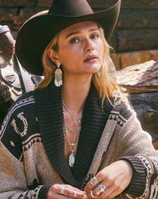 Beau Vintage Silver Pave Short Pendant Necklace in White CZ