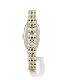 Elle Two Tone Stainless Steel Watch in Ivory Mother-of-Pearl