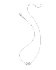 Crown Sterling Silver Short Pendant