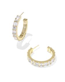 Jamie Gold Hoop Earrings 