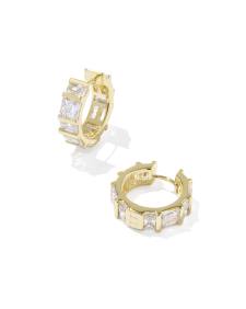 Jamie Gold Huggie Earrings 