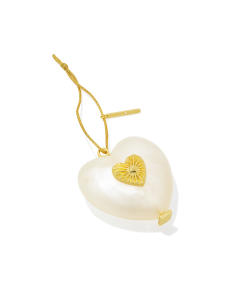 Sasha Heart Gold Ornament