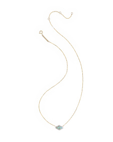 Abbie 14k Yellow Gold Short Pendant Necklace 