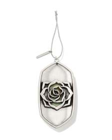 Keziah Ornament in Vintage Silver