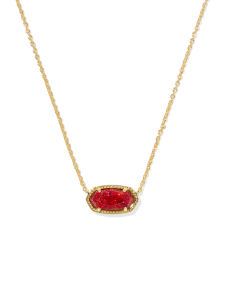 Elisa Gold Pendant Necklace 