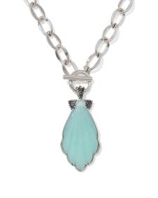 Alexa Vintage Silver Statement Necklace 