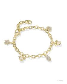 Disney | Kendra Scott Mickey Mouse and Minnie Mouse Charm Bracelet