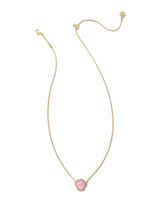 Brynne Shell Gold Short Pendant Necklace