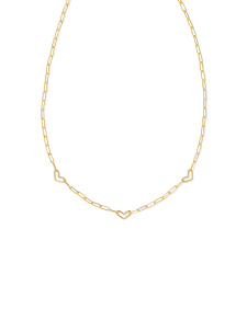 Kynlee Chain Necklace in 18k Gold Vermeil