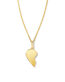 Best Friend Necklaces Set of 2 in 18k Gold Vermeil